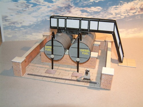 Diesel fuel oil storage - oil, tanks