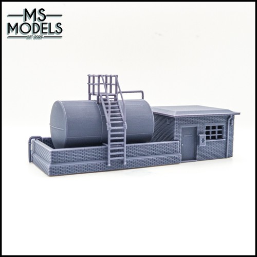 Pump house and fuel tank - house,